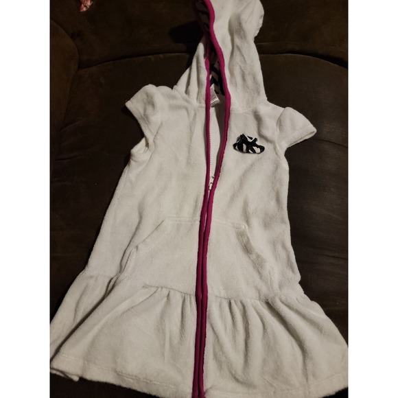 Gymboree Other - Gymboree wild for zebra swim suit cover up size xs 3 4